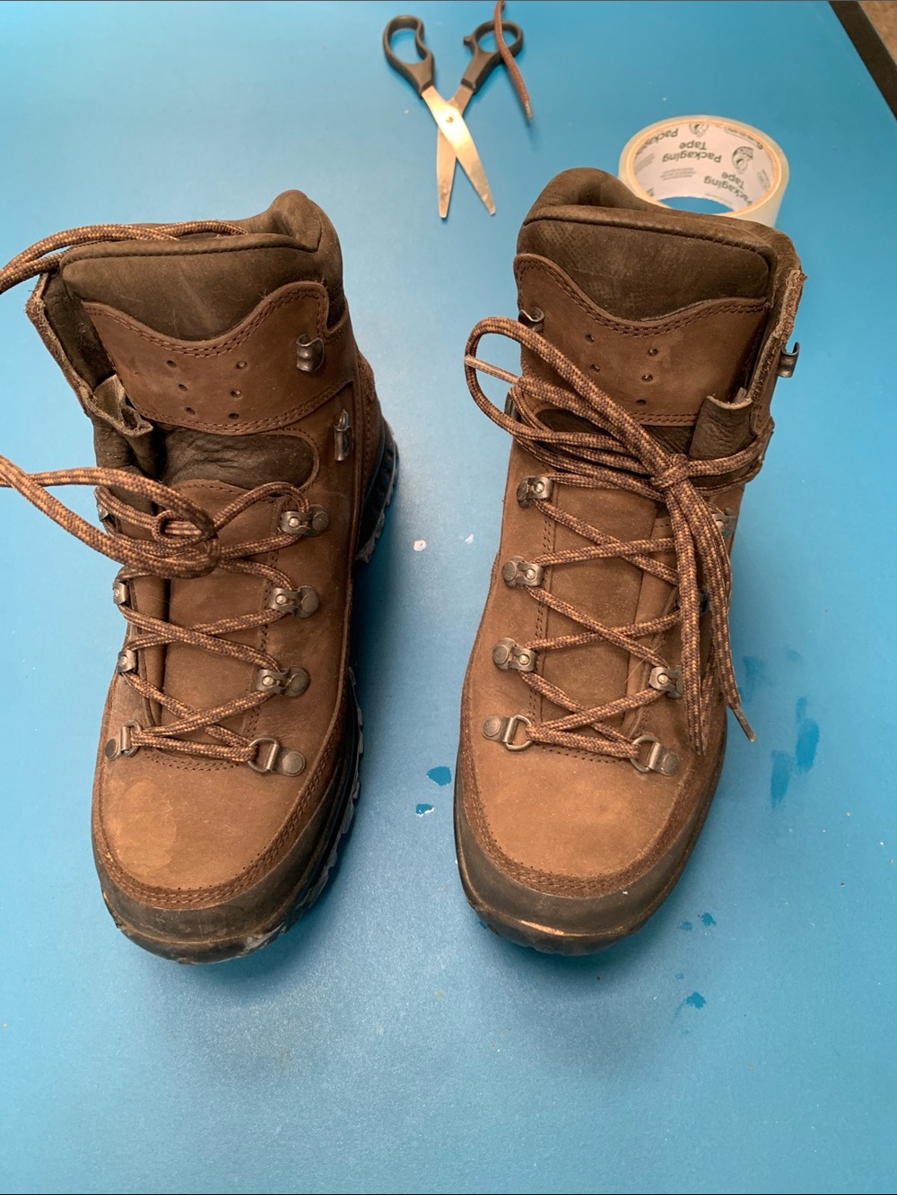 Hanwag Women’s Brown Leather Hiking Boots